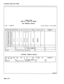 Page 316Customer Data Entry (CDE) 
TABLE 4-23 
FORM 15 - 
DIAL-IN TRUNKS 
CDE TERMINAL DISPLAY 
4 : 26 1 -JUN-86 alarm status = NO ALARM 
BAY SLT CCT COS COR 
TEN N M X CDN 
TK NUM BLF ’ COMMENiS 
2 02 03 1 I I 0 0 2 1 
2 02 04 
2 02 05 
2 02 06 
2 06 03 
3 06 04 
3 07 01 I 1 1 oi 0 16 27 ” 
3 07 02 1 1 I 0 0 16 28 
3 08 01 1 I 1 0 0 16 29 
3 08 02 I 1 1 0 0 16 30 
4 06 03 
4 06 04 
2 02 03 I I 1 010 2 1 
l- 2- 3-TRUNK NUMBER 4- 5- 
6-QUIT 7-BAY/jLT/CCT 8-DELETE 9- 
O- 
ATTENDANT CONSOLE DISPLAY 
BAY SLT CCT COS...