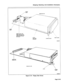 Page 95Shipping, Receiving, And Installation Information 
SlGkiAL 
CAl3LE , POWER 
/ CABLE 
PN9109-024-000 
RIBBON 
CABLE Loop 
HEIGHT MUST BE LESS 
THAN CASE HEIGHT FOR 
INSERTING DISK DRIVE 
INTO SHELF 1’ 
i 
FLdPPV  
‘L. 
‘ 
FRONT COVER 
DISK DRIVE LOCKING SCREW 
(ENCASED) 
7699ROE 
CONNECTOR 
PN9109-124-000 1 
 LOCKING 
SCREW 
8536ROEl 
/ LATCH 
Figure 5-21 Floppy Disk Drives 
Page 5-49  