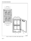 Page 18SECTION MITLSI 09-094-200-NAPERIPHERAL SHELF
IBAV 7
BAV 6
II-----lBAV 6BAV 7
uuBAV 5BAV 4
IIPERIPHERAL SHELF
uu
\AC FILTER
BAV 4BAV 5
Figure 2-6 SX-200 672 port DIGITAL PABX Peripheral Cabinet
Page 10 