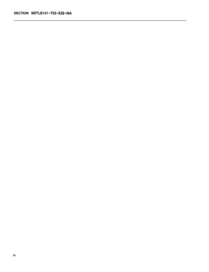 Page 279SECTION MITL9141-753-526-NA
iv 