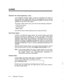 Page 49ALARMS 
Whenever the system diagnoses a fault . . . 
in its operation, however slight, it gives you warning as an alarm. In 
some cases, the system takes part of the equipment out of service 
(“busies-out” the equipment) to minimize the effect of the fault on the 
operation of the rest of the system. 
The types of faults which may occur fall into the following categories: 
l Total Power Failure 
l Console Faults 
l Minor Faults 
Let’s look at each of these faults and how to deal with them. 
Total Power...