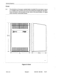 Page 11General Description 
Cover 
2.4 The dimensions of the impact-resistant plastic moulded Cover are shown in Figure 
2-5. It weighs 2.94 kg (6.48 lb) and covers and protects the complete SX-50 system. 
Natural convection cools the system through vents on the top and bottom. An integral 
keylock prevents unauthorized access. 
55.2 cm 
(21.7in.) 
- 
CID0020 
. 
Figure 2-5 Cover 
100 2-6 Revision 0 9104-091-lOO-NA issue 5  