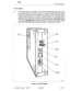 Page 12Physical Description 
Power Supply 
2.5 
The Power Supply unit (see Figure 2-6) mounts on the left side of the Card Frame. 
It is cooled by natural convection. Figure 2-7 shows the dimensions of the Power 
Supply. The weight of the Power Supply unit is 3.28 kg (7.2 lb). The Power Supply 
provides system power from a 120 Vat commercial power input. The front panel 
is 
equipped with the following: a 3-prong ac power supply input, an ON/OFF switch, a 
5 Amp slow-blow fuse, and two studs. The studs are...