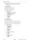 Page 515Customer Data Entry (CDE) 
COMMAND 100 System Options Programming (Cont’d) 
h: RESERVED 
Attendant Functions 
a,b: 
Register Number 
c: Executive Busy Override (Console) 
0 = Disable 
1 = Enable except on I/C Trunks 
2 = Enable on all Calls 
d: Console Inhibit 
0 = Disable 
1 = Enable 
e,f: 
RESERVED 
Tone and Ringing Control 
a bcdefghij 
0 3 0 1 4 1 1 2 0 0 
a,b: Register Number 
c: 
Tone Plan Variants 
0 = North American 
1 = Hong Kong 
2 = Taiwan 
d: Transfer Dial Tone 
0 = Disable 
1 = Enable 
e:...