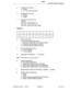 Page 536cau 
Customer Data Entry Registers 
d: Overflow Trunk Group 
0 = Disable 
1 - 6 = Trunk Group Number 
e: Identified Trunk Group 
0 = Disable 
1 = Enable 
f - i: Trunk Group Access Code 
Defaults: 
Cmd151 =9,Cmd152=8, 
Cmd153=78,Cmd154=79 
Cmd 155 = blank, Cmd 156 = blank 
Register 2 
a 
bcdefghijk 
20020000000 
b: Wait For Dial Tone 
0 = No wait, outpulse after delay 
1 = Wait up to 5 seconds, then outpulse anyway 
2 = Check for dial tone every 5 seconds 
3 = Unlimited wait with detection by user 
c:...