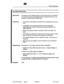 Page 618Features Description 
Hunt Group Rerouting 
Description 
Conditions 
Programming Command 121-l 29, Class of Service Options, Register 6: 
Operation 
This feature, when enabled, allows an call incoming which is transferred 
to a hunt group and is not answered within the programmed 
time, to be 
rerouted to a preprogrammed destination. 
The System Timed Recall No Answer timer will determine, the reroute 
time. 
A destination must be preprogrammed in the corresponding 
Abbreviated Dial number if hunt group...