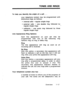 Page 25TONES AND RINGS 
To help you identify the origin of a call . . . 
your telephone system may be programmed with 
distinctive rings, as follows: 
l internal calls - regular single rings 
l external calls - one double ring followed by 
regular single rings 0 
l callbacks - one quick ring followed by three 
regular single rings 
Line Appearance Ring Options 
Each line appearance on your set may be 
programmed with one of the following ring 
options: ring, no ring, or delay ring. 
Ring 
The line appearance...