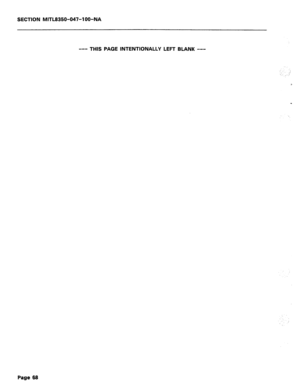 Page 185SECTION MITL8350-047-l OO-NA 
--- THIS PAGE INTENTIONALLY LEFT BLANK --- 
3 
. 
Page 58  