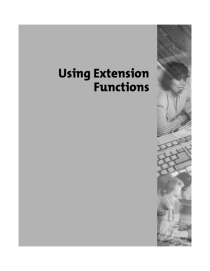 Page 578VLQJ([WHQVLRQ
)XQFWLRQV
SS7000.book : ext_func.fm  Page 49  Monday, April 5, 1999  9:39 AM 