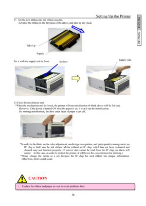 Page 16 
 
 
 
 
 
 
 
 
 
 
 
 
 
 
 
 
 
 
 
 
 
 
 
 
 
 
 
 
 
 
 
 
 
 
 
 
 
 
 
 
 
 
 
 
 
 
 
 
 
 
 
 
 
 
 
 
 
 
 
 
 
 
 
 
 
 
 
 
 
 
 
 
 
 
 
 
 
 
 
 
 
 
 
Setting   
Up   
the   
Printer
 
 
 
 
 
 
 
 
 
 
 
 
 
 
 
 
 
 
 
 
 
 
 
 
 
 
 
 
 
 
 
 
 
 
 
 
 
 
 
 
 
 
 
 
 
 
 
 
 
 
 
 
 
 
 
 
 
 
 
 
 
 
 
 
 
 
 
 
 
 
 
 
 
 
 
 
 
 
 
 
 
 
 
 
Setting   
Up   
the   
Printer
S
e
S ett
t i
t n
i n g
g Up
U p th
t h e
e Pr
P ri n
i n te
t e r
r 
11.  Set the new ribbon into the ribbon...