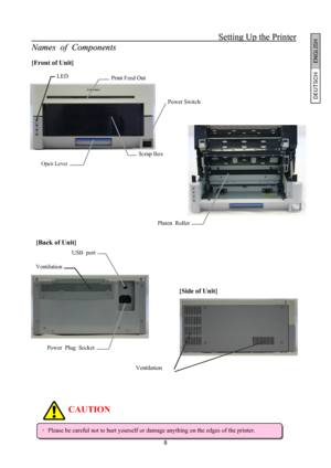 Page 9 
 
 
 
 
 
 
 
 
 
 
 
 
 
 
 
 
 
 
 
 
 
 
 
 
 
 
 
 
 
 
 
 
 
 
 
 
 
 
 
           
 
 
 
 
 
 
 
 
 
 
 
 
 
 
 
 
 
 
 
 
 
 
 
Setting   
Up   
the   
Printer
 
 
 
 
 
 
 
 
 
 
 
 
 
 
 
 
 
 
 
 
 
 
 
 
 
 
 
 
 
 
 
 
 
 
 
 
 
 
 
 
           
 
 
 
 
 
 
 
 
 
 
 
 
 
 
 
 
 
 
 
 
 
 
 
Setting   
Up   
the   
Printer
S
e
S ett
t i
t n
i g
n g U
Up
p th
t e
h e Pr
P ri n
i n te
t r
e
 
   
  
  
   
  r 
 
N
N
a
a
m
m
e
e
s
s
 
 
o
o
f
f
 
 
C
C
o
o
m
m
p
p
o
o
n
n
e
e
n
n
t
t
s
s...