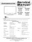 Page 1
• Design specifications are subject to change without notice.
MITSUBISHI DIGITAL ELECTRONICS AMERICA, INC.
9351 Jeronimo Road, Irvine, CA  92618-1904
Copyright  ©  2008  Mitsubishi Digital Electronics America, Inc. All Rights Reserved
CAUTION:
Before servicing this chassis, it is important that the service person r\
ead the SAFETY PRECAUTIONS and
PRODUCT SAFETY NOTICE contained in this manual.
Ser
Ser Ser
Ser
Ser vice
vice vice
vice
vice
Manual
Manual Manual
Manual
Manual
2008
MITSUBISHI ELECTRIC
DLP...