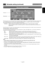 Page 30English-29
English
How to set up schedule
When the cursor is on any of the check boxes showing the program numbers 1 to 7 on the left side of the screen, pressing the UP
(
) or DOWN () button moves the cursor vertically and pressing the PLUS (+) or MINUS (-) buttons moves it horizontally. 
By pressing the SET button, you can select or deselect the check boxes.
Check box:  When the check box is selected, the program is enabled. When it is cleared, the program is disabled. 
When the SCHEDULE screen is...