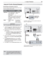 Page 29 3.  Using TV Features 29
Connecting a Computer to the TV
Use	one	of	the	connection	methods	listed	below	based	
on	your	computer’s	video	output.
Computer 
Video OutputVideo ConnectionAudio
Connection
Digital DVIDVI-to-HDMI	cable	
or	an	HDMI	cable	
with	an	HDMI-to-
DVI	adapter
Stereo	audio	
cables
Note:		If	the	computer’s	audio	output	
is	a	single	mini	jack,	a	mini	audio-to-
RCA-male	“Y”	adapter	cable	is	also	
required.
HDMIHDMI-to-HDMI	
cable
No	additional	
audio	connec-
tion	is	required.
I M P O R TA N...