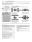 Page 1818 1.  Basic Setup and Operation
For assistance call 1(800) 332-2119
More TV Features
FeaturePage
Parental controls (Lock menu)57
Audio Lock (controls your sound system with 
the TV’s remote control left in TV mode.)
74
TV Clock.  Set the TV Clock if you plan to use 
the TV Timer (page 52) or ChannelView (page 
30).
52
Favorite channels or sources29
ChannelView and custom channel collections30
Changing the input names that appear in the 
Input Selection menu (Inputs > Name menu)
55
Digital camera images...