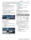 Page 83 Appendices 83
For assistance call 1(800) 332-2119
Using HDMI Control
As an example of using HDMI Control, press P L AY on 
the device itself to:
Power on the TV•	
Switch to the device (no need to display the •	
Input Selection menu)
Begin play of the device•	
Direct Keys
Test your equipment with the TV’s remote control to 
find additional supported commands.  See the table 
below for commands that may be available, depending 
on the individual device.
CEC-enabled VCR, DVD, and DVR functions that 
may be...