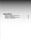 Page 87
Appendices
Appendix A:  Bypassing the Parental Lock  . . . . . . . . . . . . . . . . .89
Appendix B: 
 Specifications . . . . . . . . . . . . . . . . . . . . . . . . . . . .91
Appendix C: 
 Lamp Cartridge Replacement . . . . . . . . . . . . . . . . .93
Appendix D:
  Troubleshooting  . . . . . . . . . . . . . . . . . . . . . . . . . .95
 