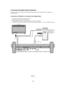 Page 161-16 
English-14
LCD monitor
Equipment with a
digital interface such
as a personal
computer with RGB
output (TMDS)
DVI-D connector
DVI-D connector
To DVI output
To audio output
Connections can be made with equipment that is equipped with a digital interface compliant with the DVI (Digital Visual
Interface) standard.
Connect the LCD Monitor to a Computer with a Digital Output
• The RGB 1 IN connector also accepts a DVI-D cable.
• Input TMDS signals conforming to DVI standards.
• To maintain display...