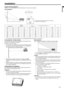 Page 9EN-9
ENGLISH
Installation
Layout of the projectorImage size varies depending on the distance between the screen and the projector.
Front projection
 The above figures are approximate and may be slightly different from the actual measurements.
Front projection, ceiling mountingFor ceiling mounting, you need the ceiling mount kit designed for this 
projector. Ask a specialist for installation.
For details, consult your dealer.

The warranty on this projector does not cover any damage caused 
by use of any...