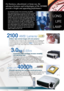 Page 2For business, educational, or home use, the
advanced features and technologies of the XD300U
provide a bright and appealing performance. 
An outstanding example of form and function, the XD300U
offers superb performance as it produces 2100 ANSI Lumens of
brightness for highly detailed images that are sure to impress. 
A long-life, 4000-hour lamp extends operating time to make the
XD300U ideal for home use while todayÕs mobile professionals
are sure to appreciate its compact and lightweight design. And...
