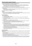 Page 17EN-17
Viewing computer images (continued)
9. Press the ZOOM/FOCUS button to display the ZOOM/FOCUS menu.
10. Adjust with the  or  button to get an approximate size. 
•	 When	the	ENTER	button	is	pressed	while	the	ZOOM/FOCUS	menu	is	displayed,	the	adjustment	mode	is	
switched between FAST and STEP. When FAST is selected, the speed of zoom controlled by the  or  
button becomes fast, and it becomes slow when STEP is selected.
11. Press the LENS SHIFT button. The LENS SHIFT menu appears at the center of...