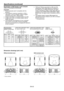 Page 52EN-52
450
187101*
373
Dimension drawings (unit: mm)
Specifications (continued)
Specification of RGB signals in each computer 
mode of the projector (continued)
Important:
•	Some computers aren’t compatible with the 
projector.
•	The projector’s maximum resolution is 1024 x 
768 pixels. It may not display images of higher 
resolutions than 1024 x 768 correctly.
•	Images with SYNC on G (Green) signal may jitter.
•	Images with SYNC on G (Green) signal may be 
tinged with green.
•	If the resolution and...