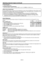 Page 34EN-34
To cancel the menu:
7.  Press the MENU button. 
To enable the stored color temperature: 
1.  Set COLOR TEMP. to USER in the QUICK MENU or set it to USER 
 in the IMAGE menu. 
About color temperature
There are different kinds of white color. Color temperature is a way to show the differences in white. White of which 
temperature is low appears reddish. When the color temperature rises, white appears bluish. For example, you can 
change the color temperature using the following procedures. 
To raise...