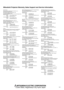 Page 44EN-44
Mitsubishi Projector Warranty, Sales Support and Service Information
North America
MDEA (Mitsubishi Digital Electronics America, Inc.)
Presentation Products Division
9351 Jeronimo Road Irvine CA 92618, USA
For Warranty Registration, visit:
http://www.mitsubishi-presentations.com under Customer Care
Sales & Inquiries
  Phone  :Toll Free (888)307-0349
 E-mail :ppdinfo@mdea.com
Technical Inquiries
  Phone  :Toll Free (888)307-0309
 E-mail :TSUPPORT@mde
a.com
MESCA (Mitsubishi Electric Sales Canada...