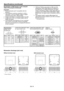 Page 74EN-74
490
201120*
421
Dimension drawings (unit: mm)
Speciﬁ cations (continued)
Speciﬁ cation of RGB signals in each computer 
mode of the projector (continued)
Important:
•  Some computers aren’t compatible with the 
projector.
•  The projector’s maximum resolution is 1024 x 
768 pixels. It may not display images of higher 
resolutions than 1024 x 768 correctly.
•  Images with SYNC on G (Green) signal may jitter.
•  Images with SYNC on G (Green) signal may be 
tinged with green.
•  If the resolution and...