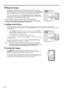 Page 28EN-28
Hiding the image
In order to draw the audiences full attention to the presenter, you can use 
BLANK on the projector or remote control to hide the screen image. Press any 
key on the projector or remote control to restore the image. The word BLANK 
appears at the lower right corner of the screen while the image is hidden.
You can set the blank time in the SYSTEM SETUP: Basic > Blank Timer 
menu to let the projector return the image automatically after a period of time 
when there is no action taken...