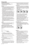 Page 12EN – 12
Preparation
•Images may not be projected in a shape of a regular
rectangle or with its aspect ratio 4:3, depending on the
installation conditions of the projector and the screen.
For XL8U only
•This projector automatically corrects vertical keystone
distortion. For fine adjustment, press the KEYSTONE
button on the projector or the remote control to display
KEYSTONE, and adjust the image by pressing the %,
$ , {, or } button (or VOLUME  + or - button on the
remote control).
In the following...