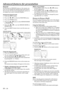 Page 20EN – 20
Advanced features for presentation
Expand
By pressing the EXPAND button on the remote con-
trol, you can magnify the detailed image of the picture.
You can also view the screen displaying the picture as
its original size (native resolution display).
Setting the Expand mode
1. Press the MENU button.
2. Press the $ or % to select the FEATURE menu.
3. Press the ENTER button.
4. Press the  { or } button to select EXPAND MODE
or FRAME POSI.
5. Press the $ or % to set the EXPAND MODE or
FRAME POSI.
6....