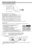 Page 12EN-12
Screen size and projection distance
Refer to the following table to determine the screen size. 
B
 A
Hd
When the aspect ratio of the screen is 4:3
 40 102 24 61 32 81 51 1.3 62 1.6 2.8  7
 60 152 36  91  48 122 77  2.0  94  2.4 4.3  11
 80 203 48 122 64 163 103 2.6 125 3.2 5.7  14
 100 254 60 152 80 203 130 3.3 157 4.0 7.1  18
 150 381  90  229 120 305 196  5.0  237  6.0 10.7  27
 200 508 120 305 160 406 262  6.6  316  8.0 14.2  36
 250 635 150 381 200 508 327  8.3  -  -  17.8  45
 300 762 180 457...