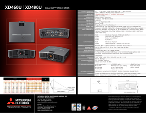 Page 2SCREEN DISTANCE FROM SCREEN (L)
Hd
IMAGE HEIGHTIMAGE HEIGHTDiagonal Size Width Height Max.Zoom Min.Zoominch cm inch cm inch cm inch m inch m inch m
40 102 32 81 24 61 51 1.3 62 1.6 -2.8 -7.2 
60 152 48 122 36 91 77 2.0 94 2.4 -4.3 -10.9 
80 203 64 163 48 122 103 2.6 125 3.2 -5.7 -14.5 
100 254 80 203 60 152 130 3.3 157 4.0 -7.1 -18.1 
150 381 120 305  90 229 196  5.0 237 6.0 -10.7 -27.1 
200 508 160 406 120 305 262  6.6 316 8.0 -14.2 -36.2 
250 635 200 508 150 381 327  8.3  -  -  -17.8 -45.2 
300 762 240...