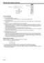 Page 20EN-20 To stop projecting:
8.  Press the POWER button. 
• A conﬁ rmation message is displayed.
•  To cancel the procedure, leave the projector for a while or press the MENU button. 
9.  Press the POWER button. 
•  The lamp goes out and the projector goes into a standby mode. In this standby mode, the POWER indicator 
blinks red. 
10. Wait about 1 minute for the POWER indicator to be lit in red steadily. 
•  During this period of 1 minute in the standby mode, the intake fan and exhaust fan rotate to cool...