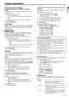 Page 21EN-21
ENGLISH
Image adjustment
Adjusting projected images
To adjust the brightness (CONTRAST and BRIGHT-
NESS):
You can make adjustments of the brightness of the projected image 
using the menu.
(See page 17 for the menu options.)
1. Display the IMAGE menu.
2. Select CONTRAST or BRIGHTNESS by pressing the S or T 
button.
3. Adjust the selected option by pressing the W or X button.
To cancel the menu:
4. Press the MENU button.
CONTRASTSelect to adjust the contrast of the image. Every time the X button is...