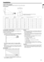 Page 9EN-9
ENGLISH
Installation
Layout of the projectorImage size varies depending on the distance between the screen and the projector.
Front projection
 The above figures are approximate and may be slightly different from the actual measurements.
Front projection, ceiling mountingFor ceiling mounting, you need the ceiling mount kit designed for this 
projector. Ask a specialist for installation.
For details, consult your dealer.

The warranty on this projector does not cover any damage caused 
by use of any...