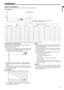 Page 9EN-9
ENGLISH
Installation
Layout of the projectorImage size varies depending on the distance between the screen and the projector.
Front projection
 The above figures are approximate and may be slightly different from the actual measurements.
Front projection, ceiling mountingFor ceiling mounting, you need the ceiling mount kit designed for this 
projector. Ask a specialist for installation.
For details, consult your dealer.

The warranty on this projector does not cover any damage caused 
by use of any...