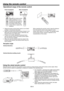 Page 9EN-9
Using the remote control
30° 30°
30° 30°
20°
10°20°
10°
20°
20°
Operational range of the remote control
•  Keep the remote control photo-sensor out of direct 
sunlight or ﬂ uorescent lamp light.
•  Keep the remote control photo-sensor at least 2 m (6 
feet) away from ﬂ uorescent lamps. Otherwise, the 
remote control may malfunction.
•  If there is an inverter-operated ﬂ uorescent lamp 
near the remote control, the remote control opera-
tion may become unstable.
•  When you use the remote control too...