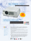 Page 15500 ANSI Lumens
600:1 Contrast Ratio
Dual Serial Port
Vertical & Horizontal
Lens Shift
2000 Hour Lamp Life
Picture-In-Picture
XGA 1024 x 768
Multiple Lens Option
Hide-The-Cables
Connector Panel
Cover
Mitsubishi’s installation-friendly XL5980U/LU* LCD projector is designed to provide 
maximum presentation impact in large venue applications. To help protect your projector
investment against theft or vandalism, the XL5980U/LU also comes with a built - in 
motion sensitive anti-theft alarm.
■Exclusive,...