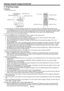 Page 23EN-23
Put the projector into standby mode by pressing the main power switch. The POWER indicator lights up red. 
1. 
If the projector was turned off before the lamp was cooled down sufficiently last time, the fan may start rotating 
•	
and the POWER button may not work after the main power switch is turned ON. (The STATUS indicator blinks 
green.) After the fan stops rotating, press the POWER button to turn back on the POWER indicator.
Turn on the power of the connected computer. 
2. 
Press the POWER...