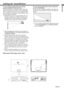 Page 29EN-29
ENGLISH
61
245
310
100 5
COMPONENT VIDEO IN
Asking for installation
To view images projected by the ceiling-
mounted projector from the front:
When the projector is installed on the ceiling, the
special ceiling mount bracket, which is separately
sold, is required. Be sure to ask a certified installa-
tion specialist for installation of the projector. Con-
tact your dealer for details.
•Mitsubishi assumes no responsibilities for any
damage caused by use of other manufacturer’s
ceiling bracket and by...