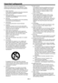 Page 4EN-4
Important safeguards
Please read all these instructions regarding your 
projector and retain them for future reference. Follow 
all warnings and instructions marked on the projector.
1. Read instructions
  All the safety and operating instructions should be 
read before the appliance is operated.
2. Retain instructions
  The safety and operating instructions should be 
retained for future reference.
3. Warnings
  All warnings on the appliance and in the operating 
instructions should be adhered to....