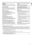 Page 5EN-5
ENGLISH
WARNING: 
Unplug immediately if there is something wrong with 
your projector. 
Do not operate if smoke, strange noise or odor comes out of your pro-
jector. It may cause fire or electric shock. In this case, unplug immedi-
ately and contact your dealer. 
Never remove the cabinet. This projector contains high voltage circuitry. An inadvertent contact 
may result in an electric shock. Except as specifically explained in 
User Manual, do not attempt to service this product by yourself. 
Please...