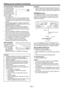 Page 11EN-11
Setting up your projector (continued)
Front projection, ceiling mounting
For ceiling mounting, 
you need the ceiling 
mount kit designed 
for this projector. Ask 
a specialist for instal-
lation. For details, con-
sult your dealer.
• The warranty on 
this projector does not cover any damage caused 
by use of any non-recommended ceiling mount kit 
or installation of the ceiling mount kit in an improper 
location. 
•  When using the projector mounted on the ceiling, 
set IMAGE REVERSE in the...