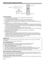 Page 22EN-22
BLANK mode
The video signal is temporarily muted when the BLANK button is pressed. To cancel muting, press the BLANK 
button again.
•    It takes several seconds to disable the BLANK mode.
AUTO POSITION button 
When the image supplied from the computer is displaced, carry out the following procedure. 
1.  Display a bright image (such as a full-screen display of the Recycle Bin window). 
2.  When the screen saver has been enabled, disable it. 
3.  Press the AUTO POSITION button.  
    The projector...