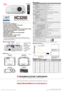 Page 2L-188-0-B8481-A  KYO-1001 Printed in Japan(MDOC)New publication, effective Jan. 2010
Specifications are subject to change without notice.
Top ViewBottom View
Front ViewSide View
HC3200
PC input
Horizontal (kHz)
Vertical (Hz)
Mini D-Sub 15 pinHDMI terminal
RCA terminal
S-Video terminal RCA terminal  PC input
HDMI input
CompositesSComponents
Model HC3200Projection system
Panel
specs
Optical
specs
Color wheel
Projection screen size (inches)
Images
Input
signal 
system
Input
Functions
OtherPanel size
Number...
