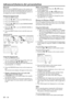 Page 20EN – 20
Advanced features for presentation
Expand
By pressing the EXPAND button on the remote con-
trol, you can magnify the detailed image of the picture.
You can also view the screen displaying the picture as
its original size (native resolution display).
Setting the Expand mode
1. Press the MENU button.
2. Press the $ or % to select the FEATURE menu.
3. Press the ENTER button.
4. Press the  { or } button to select EXPAND MODE
or FRAME POSI.
5. Press the $ or % to set the EXPAND MODE or
FRAME POSI.
6....