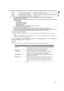 Page 41EN-41
ENGLISH• The PJLink INPT? will be replied only when the source is displayed on screen. When there is no signal, only Unavailable Time! will be answered.
• The above-mentioned control may not be  performed correctly or the monitoring data may not be obtained correctly in the 
following conditions:
• During standby
• During input source switching
• During command processing
• During AUTO execution
• Before the splash screen disappears after the power is turned on.
• Use 1 computer to control/monitor...