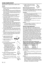 Page 22EN - 22
Lamp replacement
9.  Tighten up the screw (a) using a 
Phillips screwdriver (+) to secure 
the lamp cover.
Reset of the lamp operation time
Plug in the power cord, turn on the 
lamp, and reset the lamp operation time by keep press-
ing the , ,  and POWER buttons on the control panel 
at the same time about three seconds.
Important:
•  Unless these three buttons are pressed at the same 
time, the lamp operation time isnt reset. 
•  Make sure that the STATUS indicator is lit twice and 
the lamp...